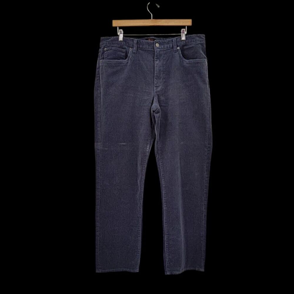 Quince Men Organic Stretch Corduroy 5-Pocket Pants Storm Blue 36